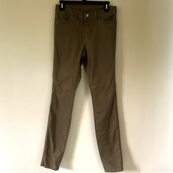 Kuhl Kontour Skinny Stretch Cotton Jeans, Olive, Size 6L - Picture 2 of 10